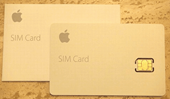 Apple SIMの見本写真